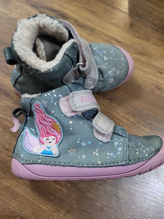 Ghete fete marime 25 DD step barefoot imblanite m