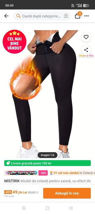 Vând colanți modelatori