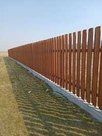 Garduri din plasă bordurata
