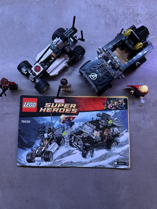 Lego 76130, 76030, 76012, 76015, 75370, 76237