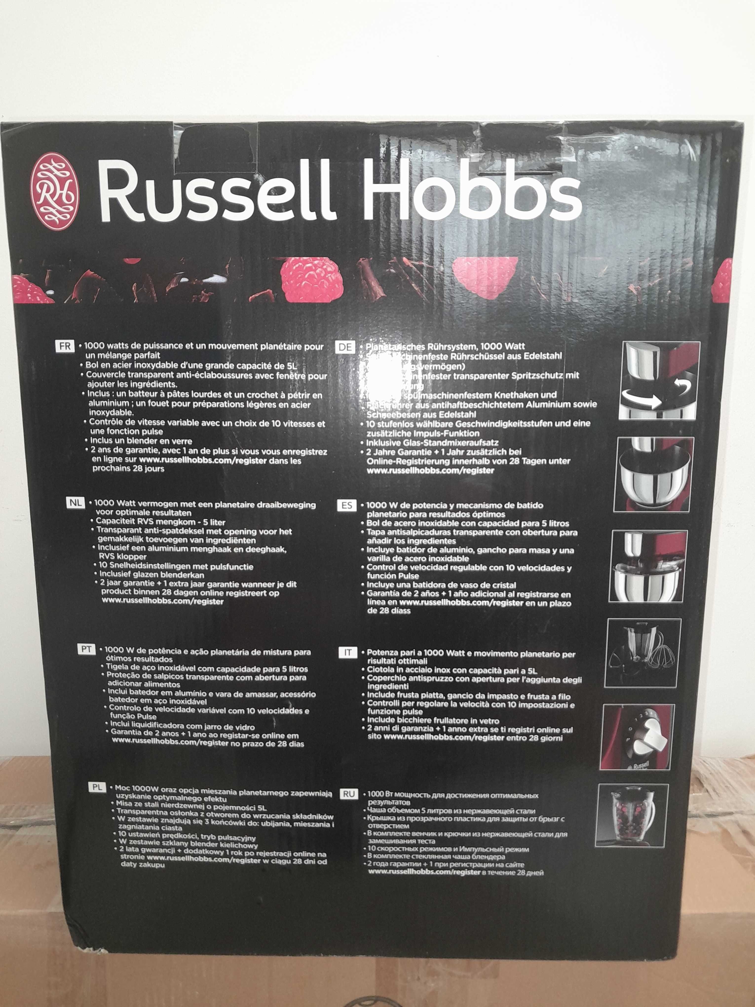 Robot de bucatarie Russell Hobbs, 1000 W ( nou / sigilat )
