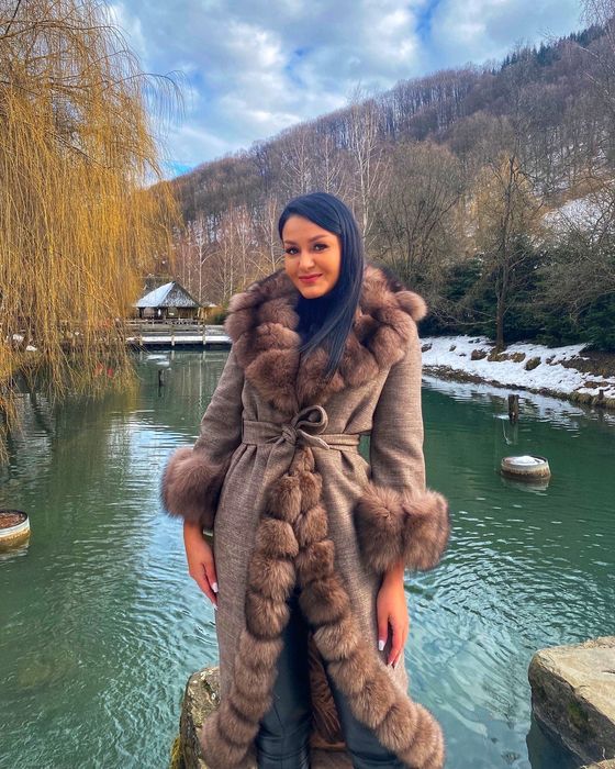 Palton blană naturală