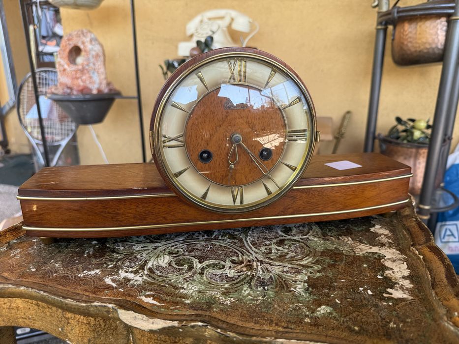 Ceas de masă vintage Hermle SchwebeAnker – fabricat în Germania