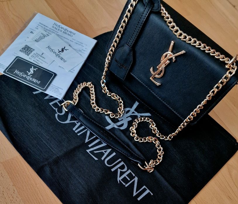 Geanta damă Ysl,new collection, saculet, etichetă incluse