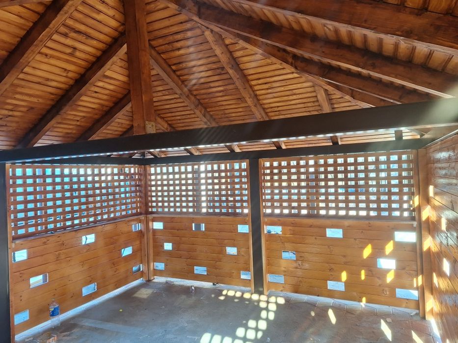 Foișor și terase mobilier și gradina