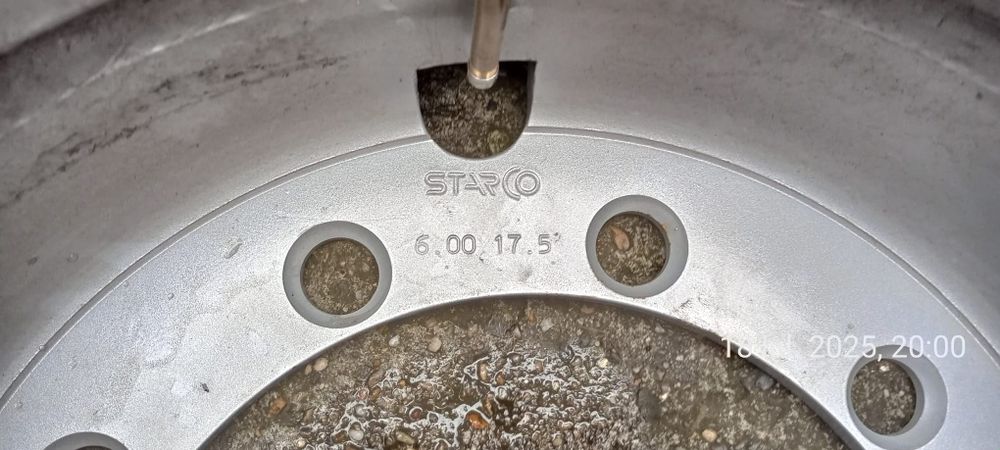 Vand 2 jante trailer 215/75/17.5  6.00/17.5