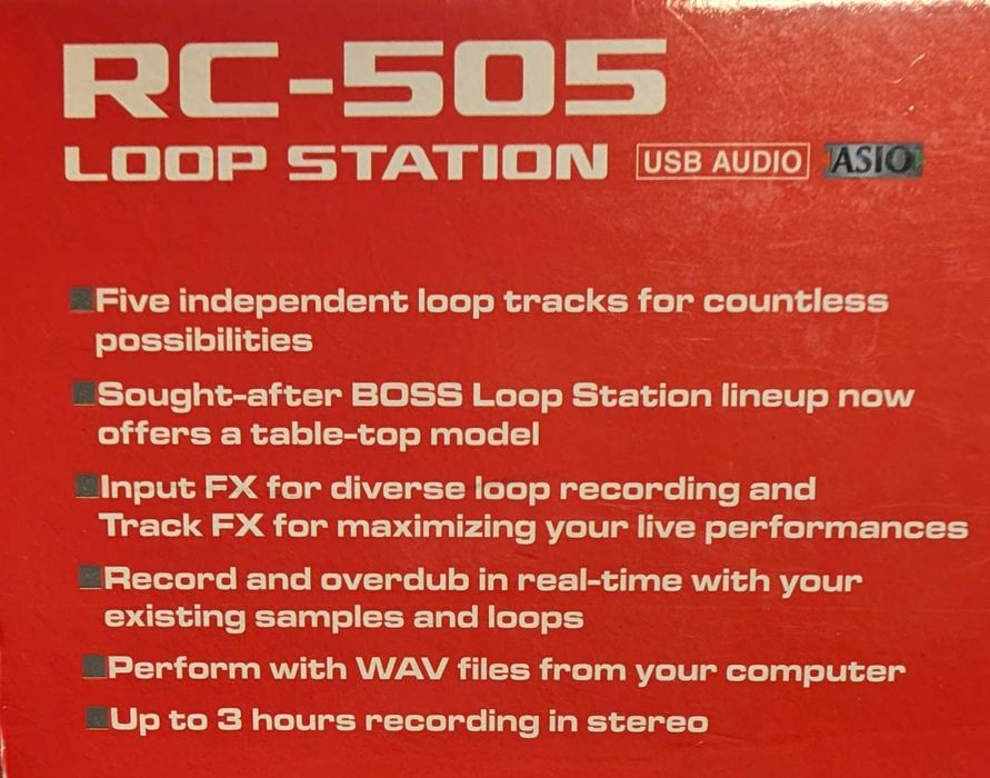 Loopstation Boss RC-505