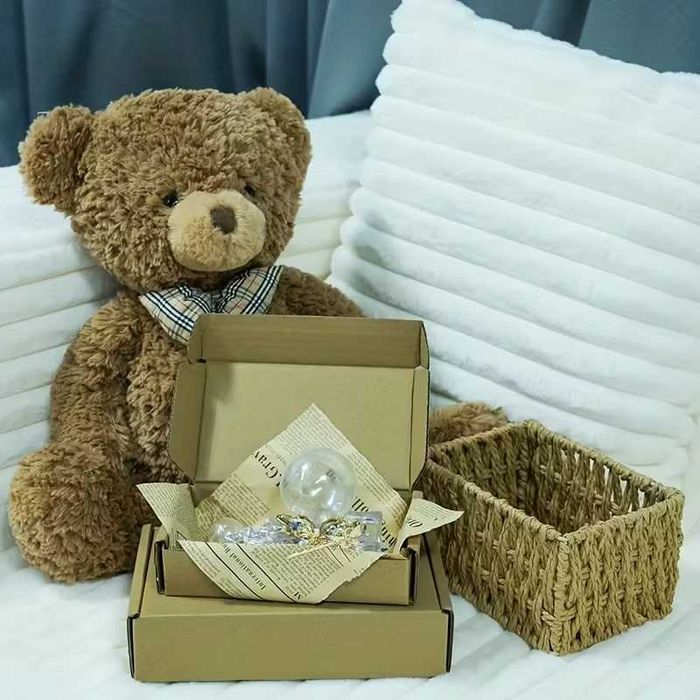 Кутийки за handmade, 120 х 100 х 80 мм., кафяви