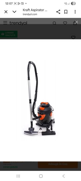 Aspirator umed-uscat 1400 W, 20 L