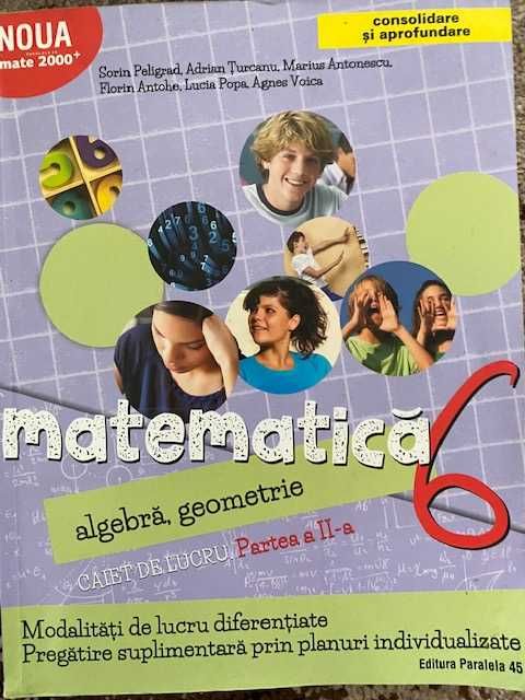 Diverse culegeri matematica romana clasele 6-8