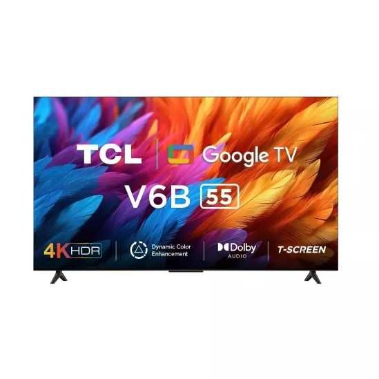 Телевизор TCL 55V6B 4K HDR Google TV  Оригинал