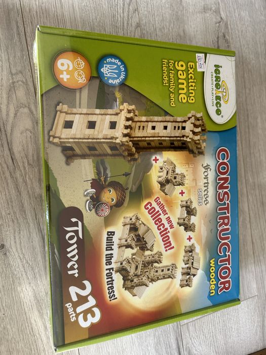 Jucarii din lemn CONSTRUCTOR