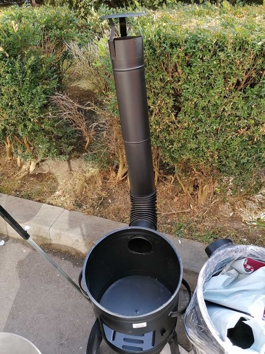 Sobă cu burlane + ceaun fontă 16 L Promo 429  lei