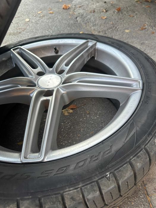 Mercedes S550 W221 2010 Джанти с гуми Michelin и Falken 255/40/19