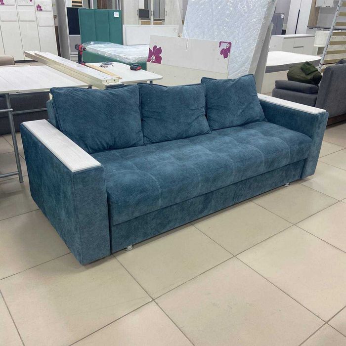 Диван БУ раскладной с нишей для белья. Рассрочка! Бесплатная доставка!