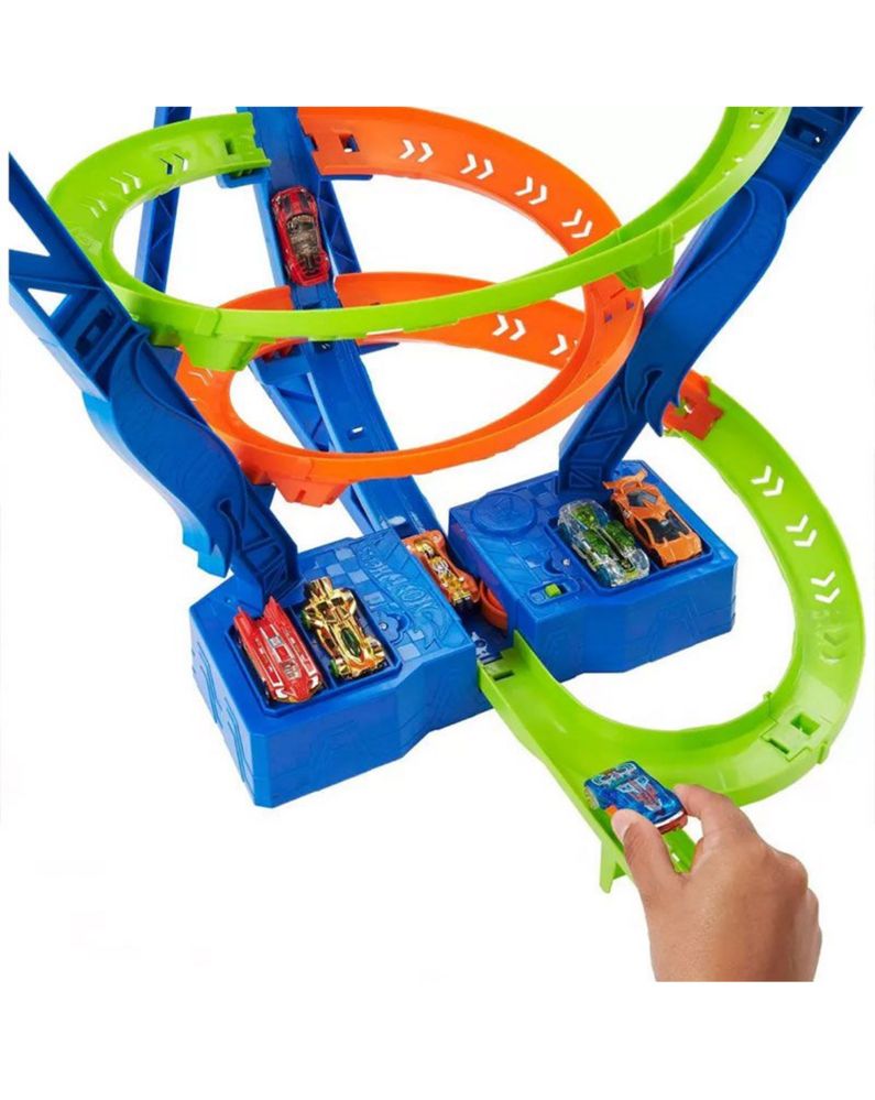 ИГРАЧКА за детски колички Детска писта Hot Wheels като НОВА