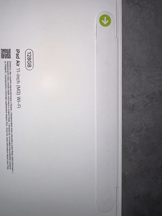 iPad Air 11-inch (M3) Wi-Fi 128GB НЕРАЗОПАКОВАН