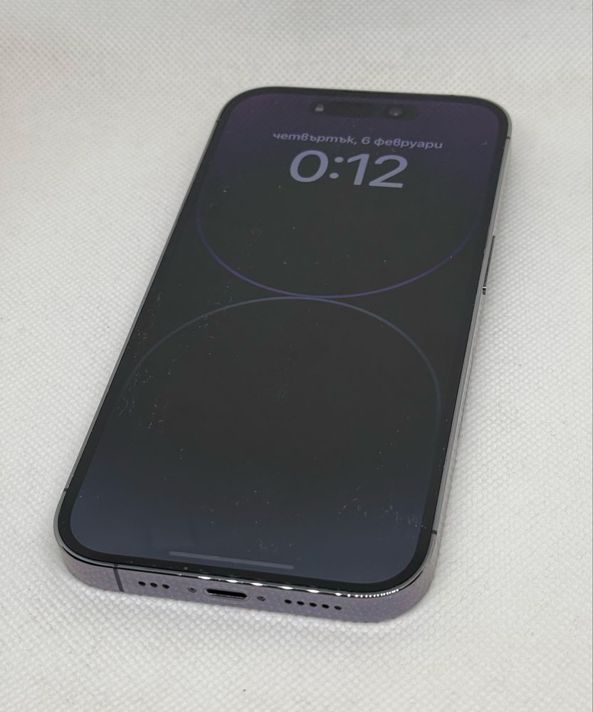 Iphone 14 pro 256gb Deep purule-като нов USA