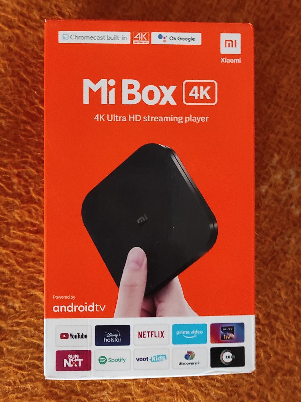 ТВ приставка Mi box 4K Ultra HD новый
