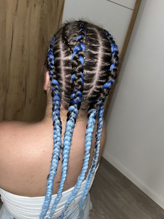 Impletituri cu extensii- cornrows, box braids- PRET ACCESIBIL