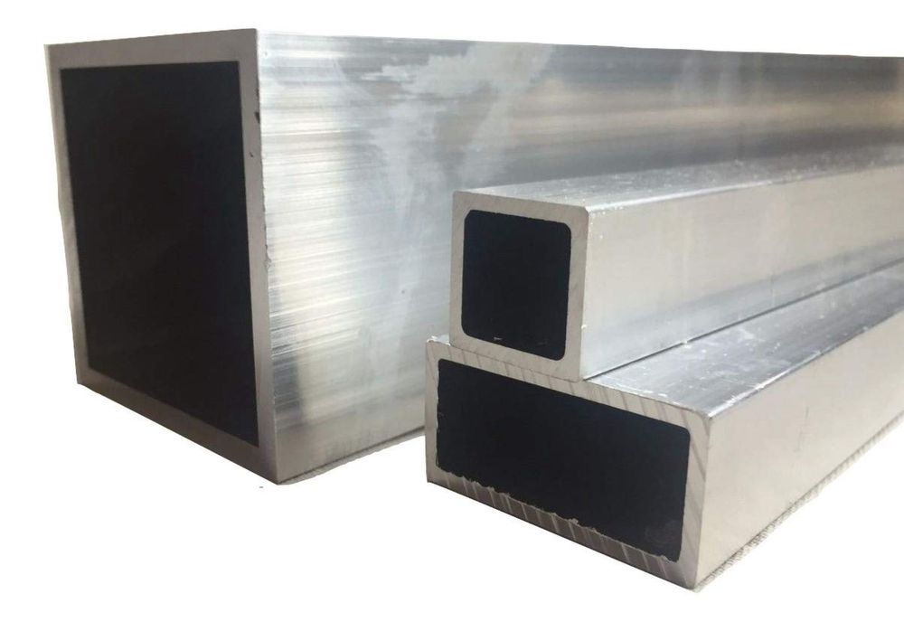 Teava aluminiu patrata si rectangulara