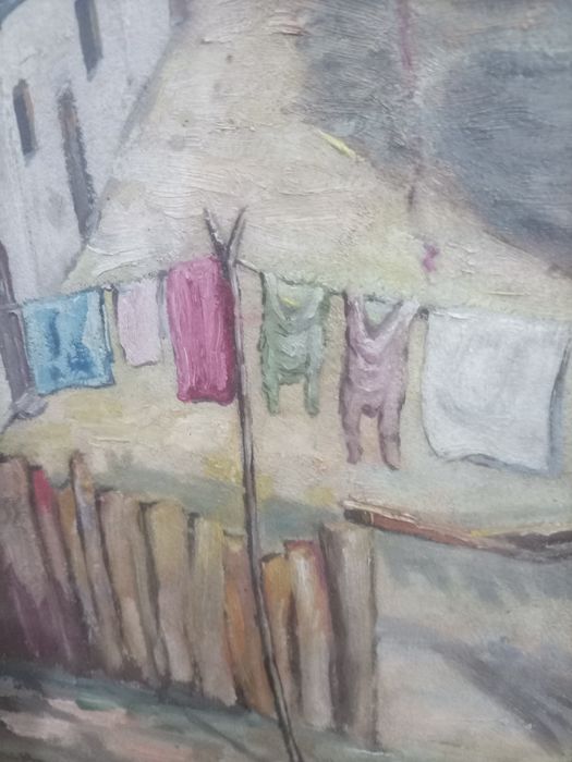 Vând pictură ulei (tablou vechi)