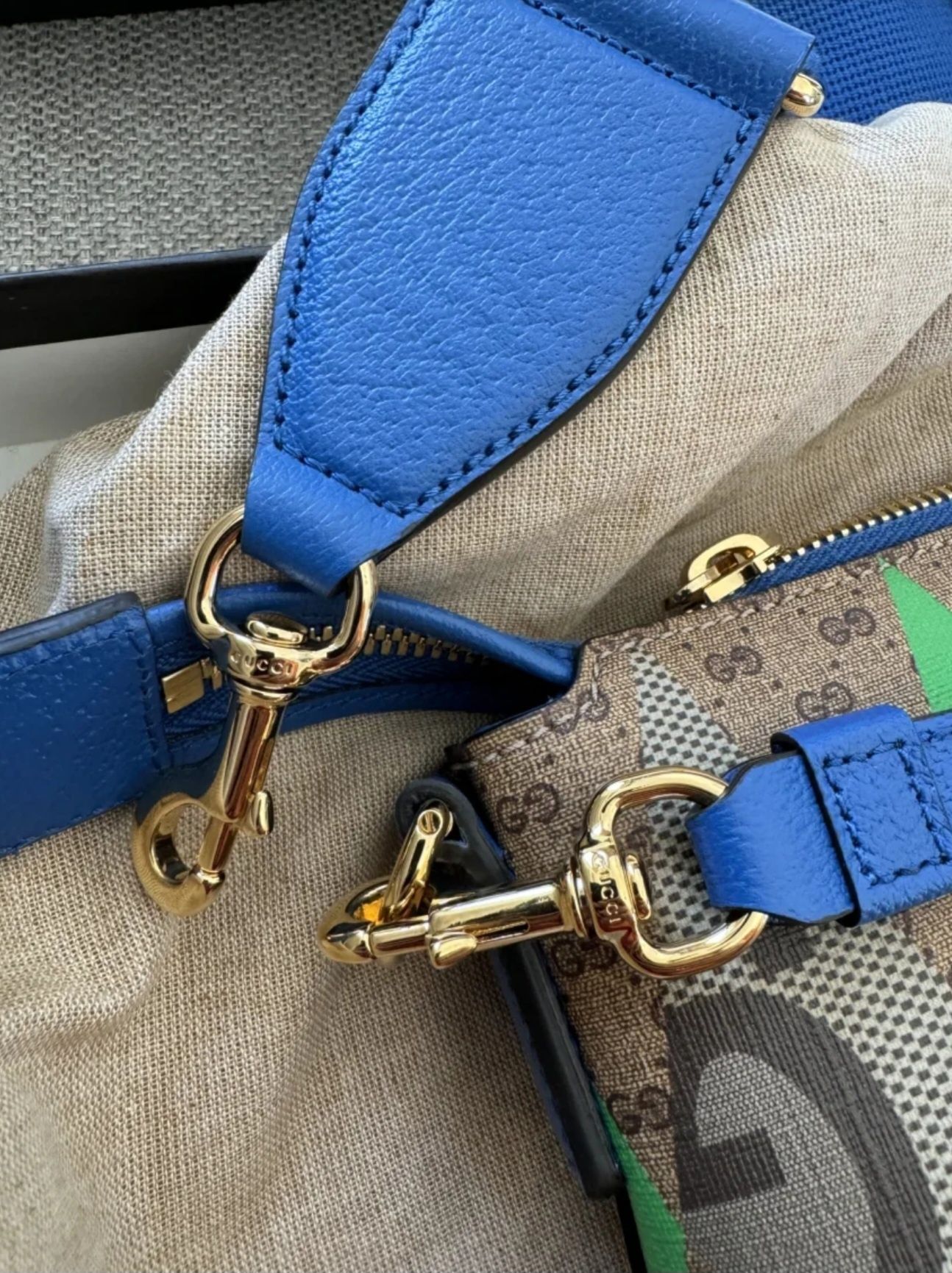 ПРОМО! GUCCI Canvas supreme-limited edition/ Clutch-limdted edition