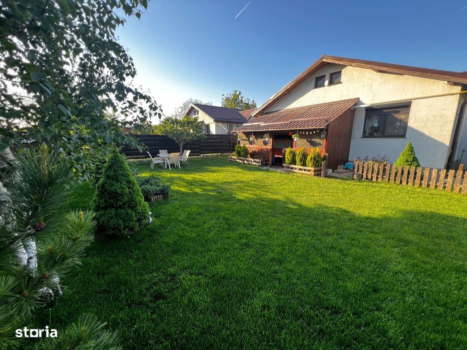 Casa mobilata- 4 camere - 472mp teren - pod - beci - statie dedurizare