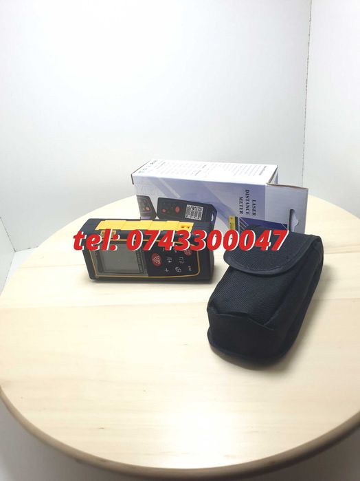 Telemetru Laser 40m Pentru Masurare Distante  Husa Inclusa Functii