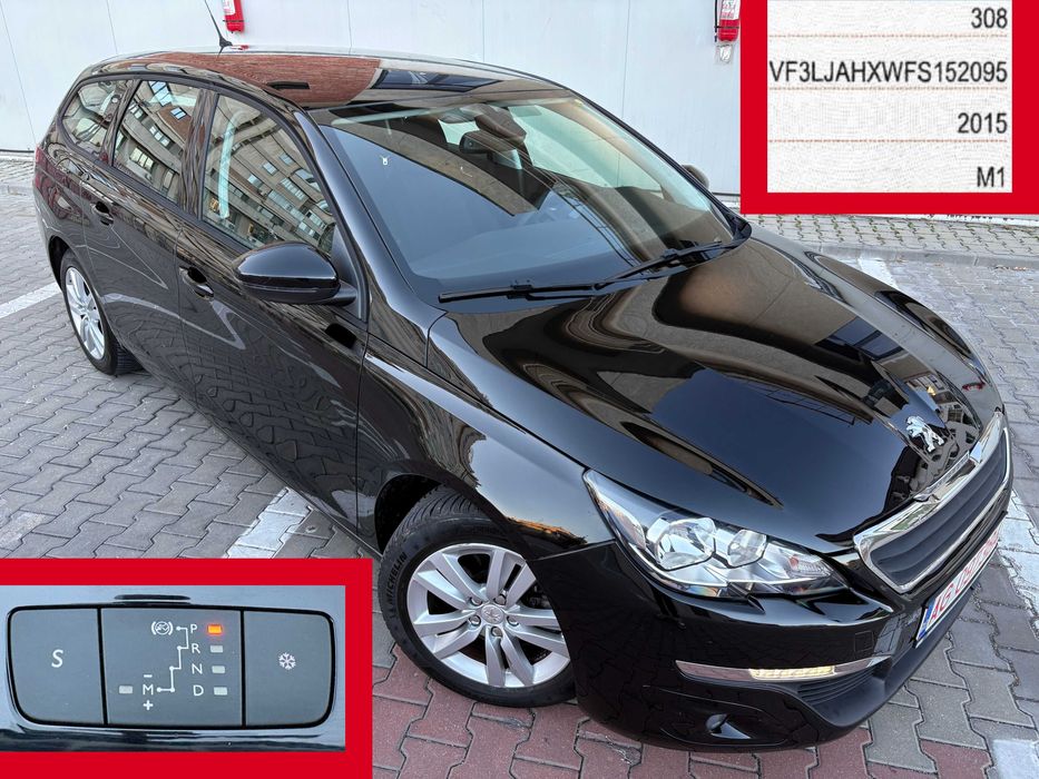 308 AUTOMAT 2.0d 150CP euro6 #Business-Line# IMPECABIL carte RO scoasa