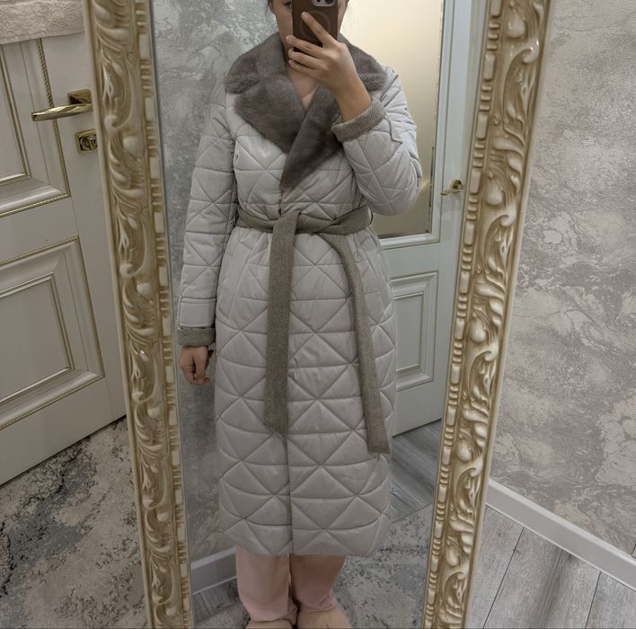 Зимняя верхняя одежда с норковым воротником