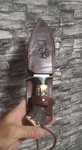 Cutit lucrat manual din
otel german Böhler k105