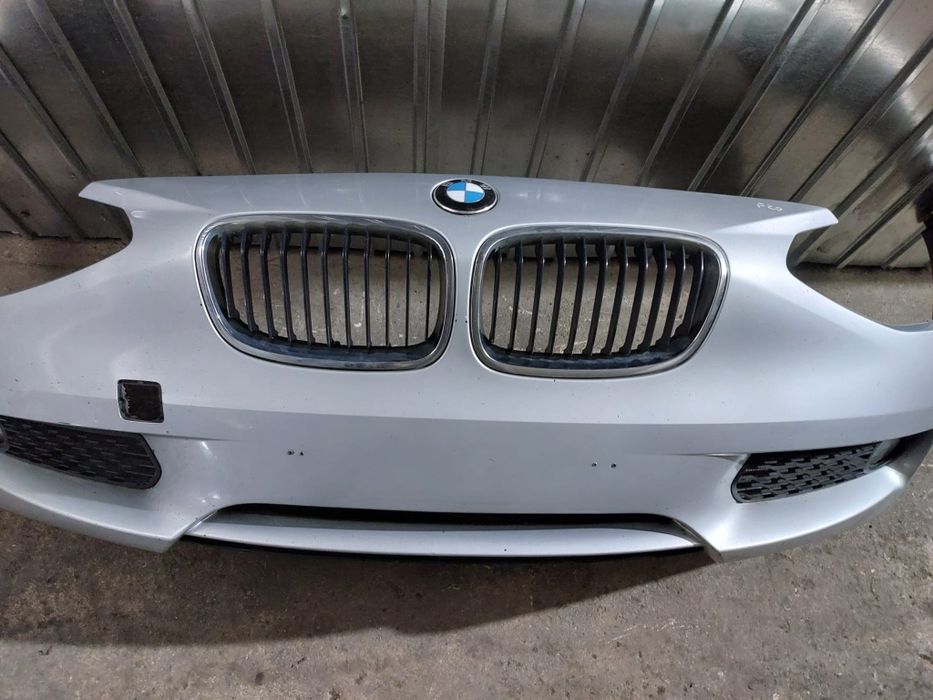 Bară față BMW seria 1 f20 f21 culoare argintie Titan silver
