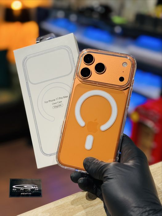 Huse magsafe transparente iPhone 17 air pro max