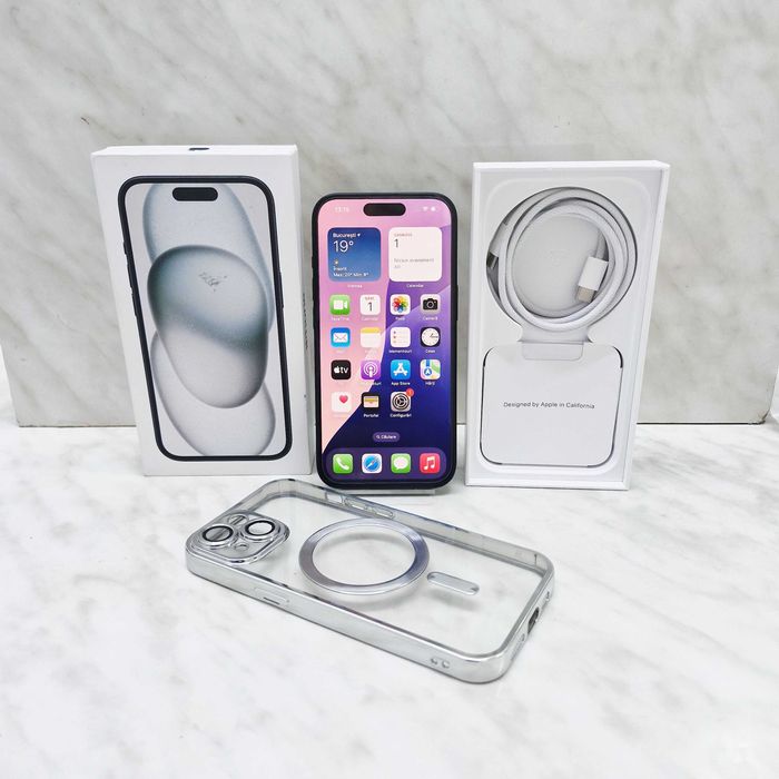 iPhone 15, 128gb, 100% Baterie, Garantie, ZEUS Amanet Militari 33230