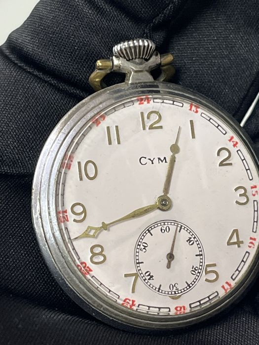 CYMA военен джобен часовник от Втората световна война
