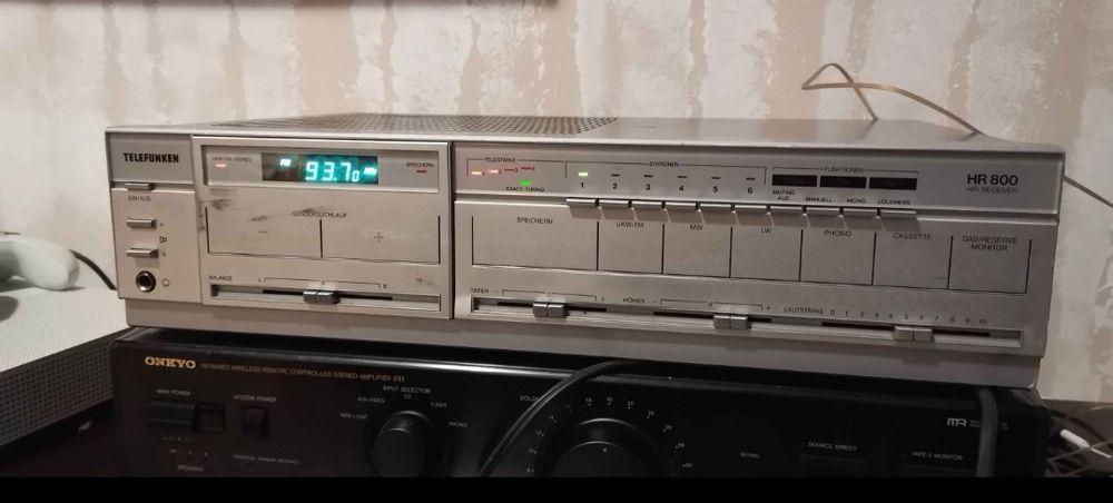 Amplificator statie amplituner Telefunken vintage