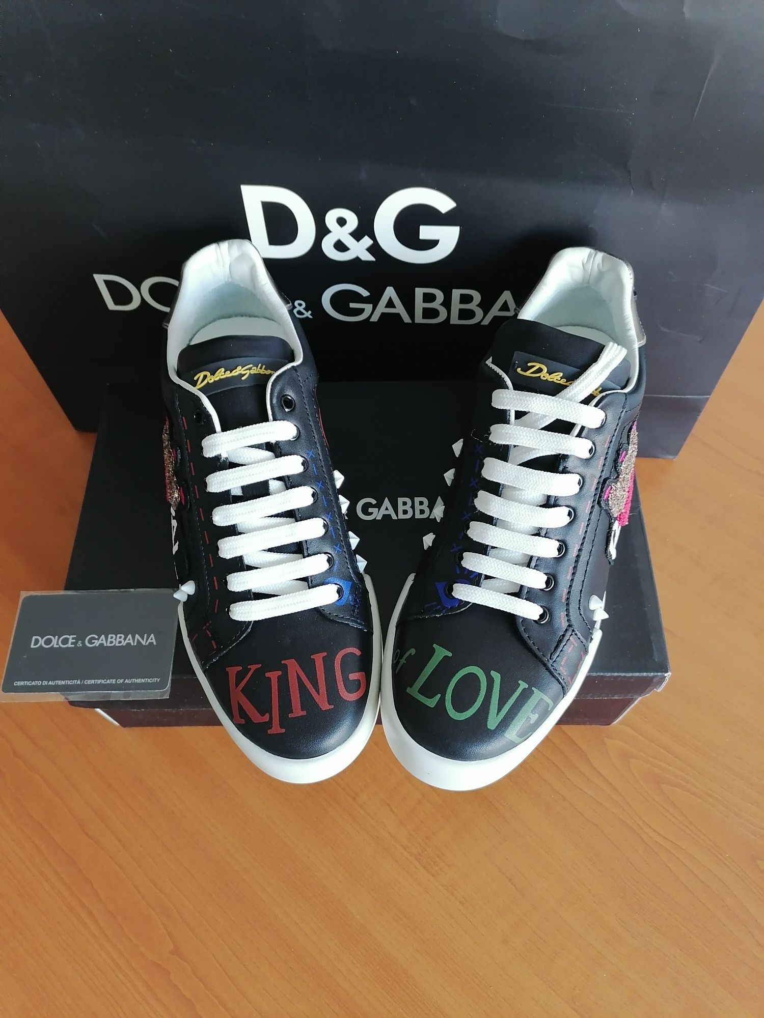 Дамски Кожени Обувки- Dolce&Gabbana
