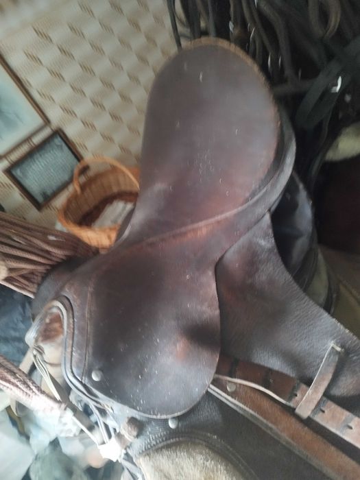 Șa de piele călărie echitație