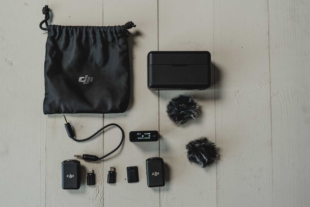 DJI MIC - set microfoane wireless cu inregistrare interna