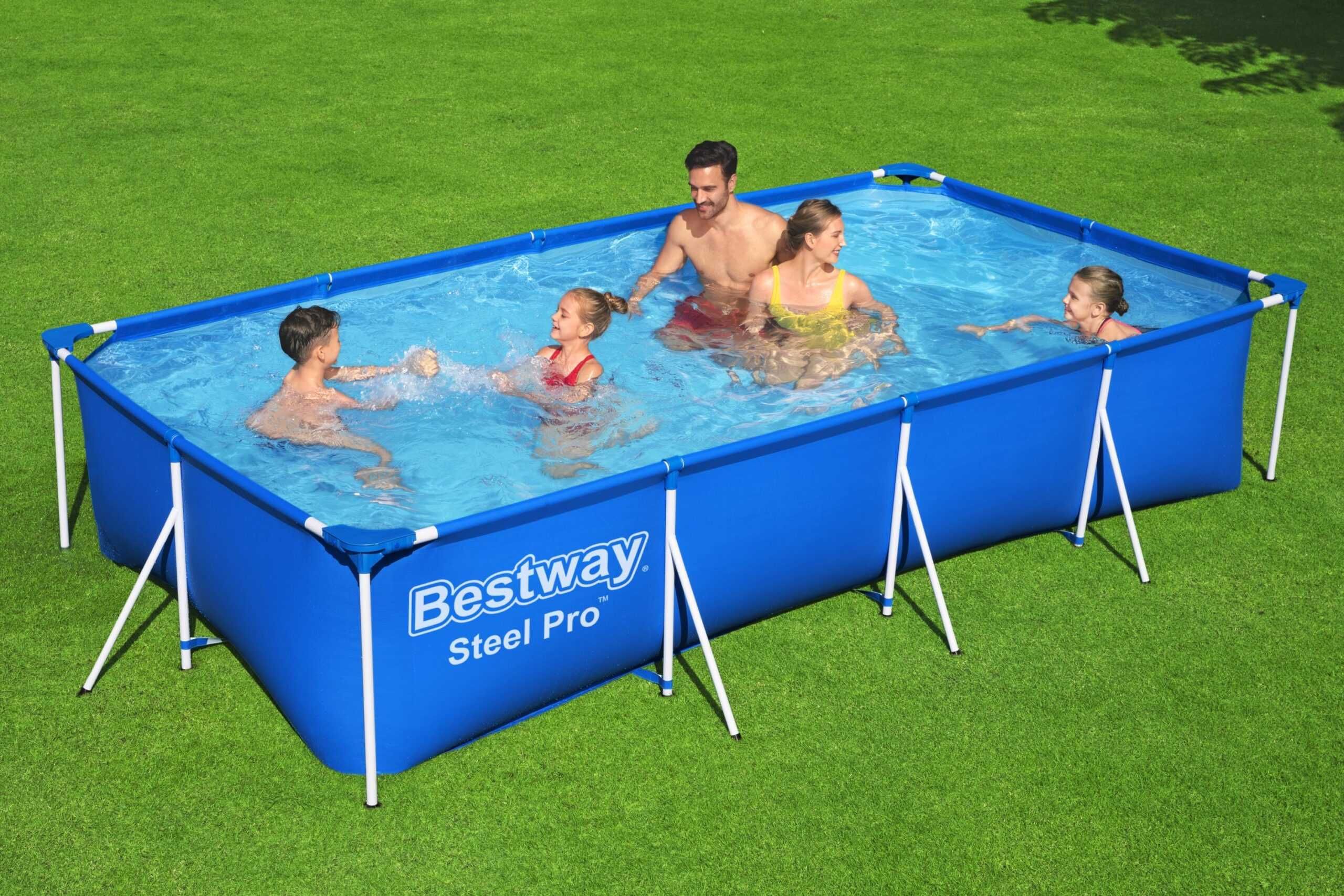 Piscina cu Cadru Metalic Bestway Steel Pro Ground Pool