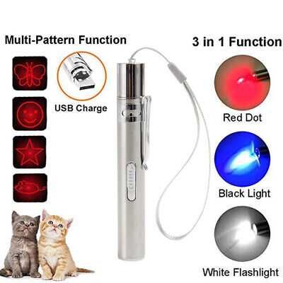 Акумулаторна играчка за котка, лазерна писалка, червена светлина