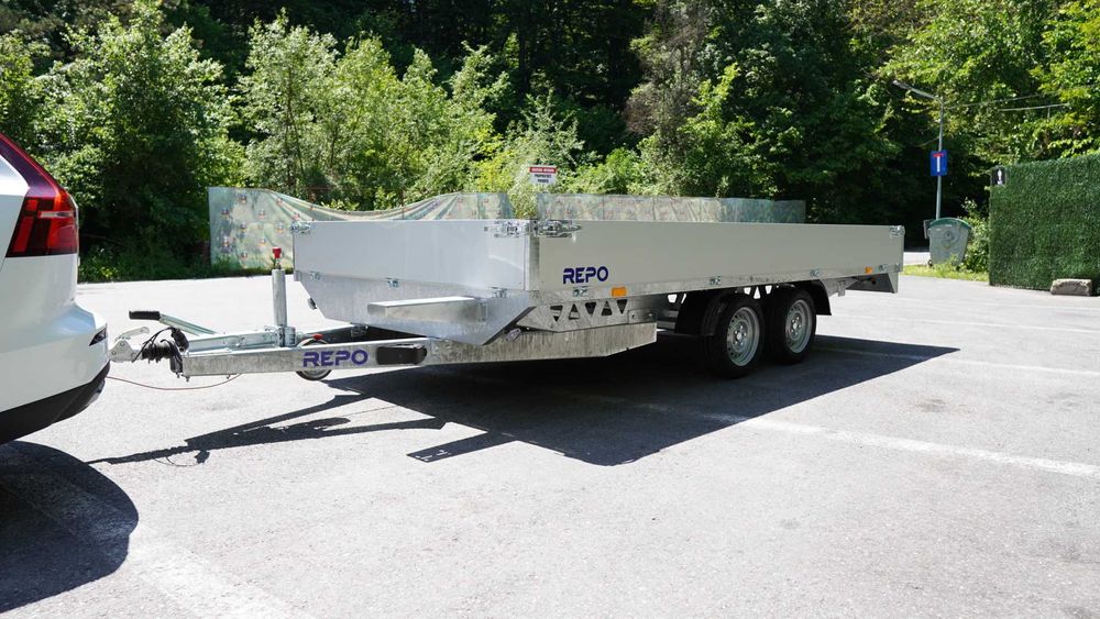 Remorcă REPO Cargo – 2,7–3,5t, ideală Transport Marfă