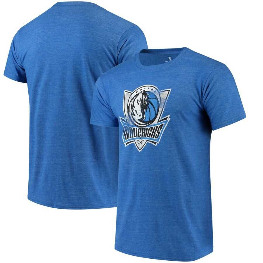 Тениска Fanatics Dallas Mavericks NBA (S) с трислойно лого