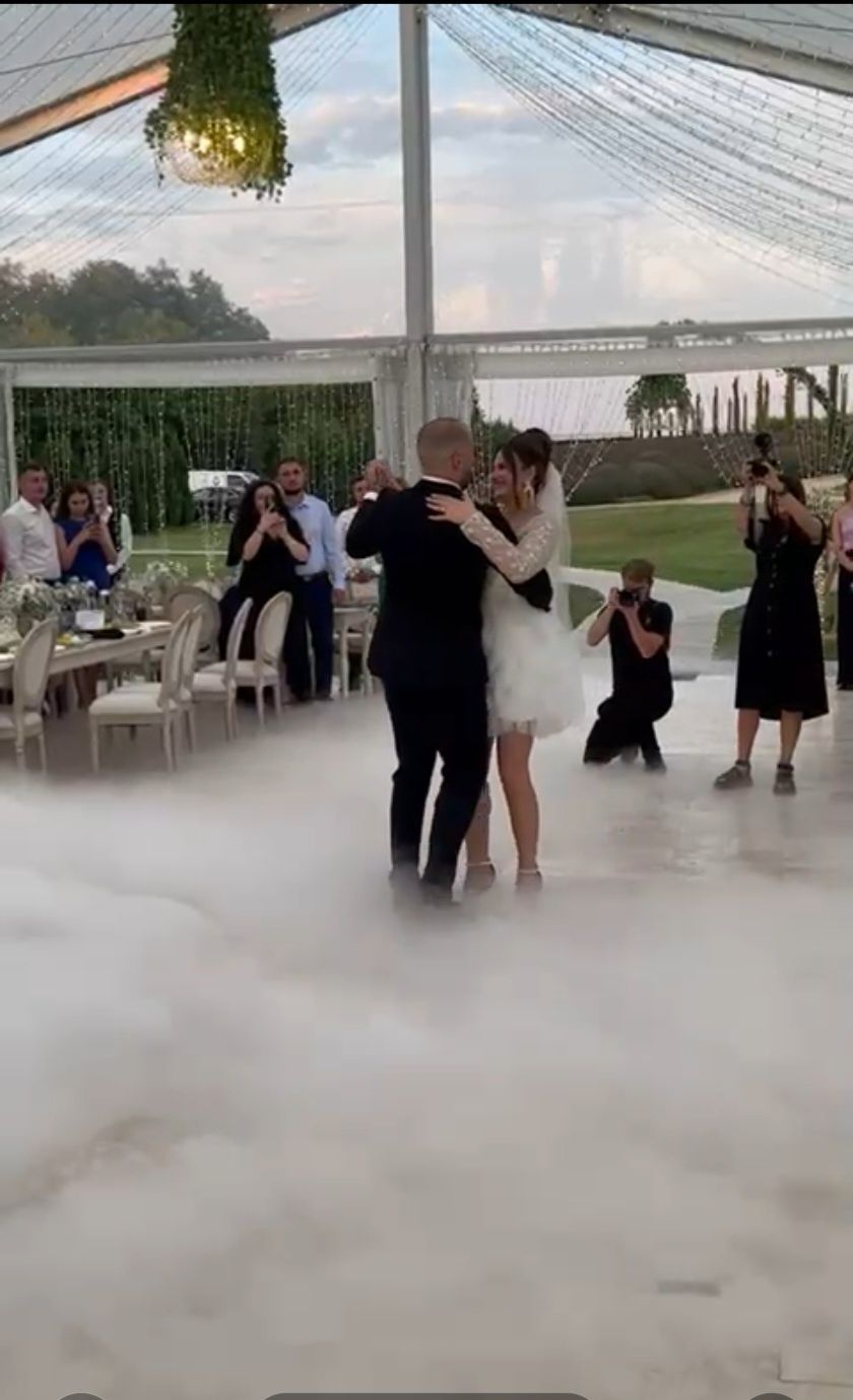 Fum Greu pentru dansul mirilor