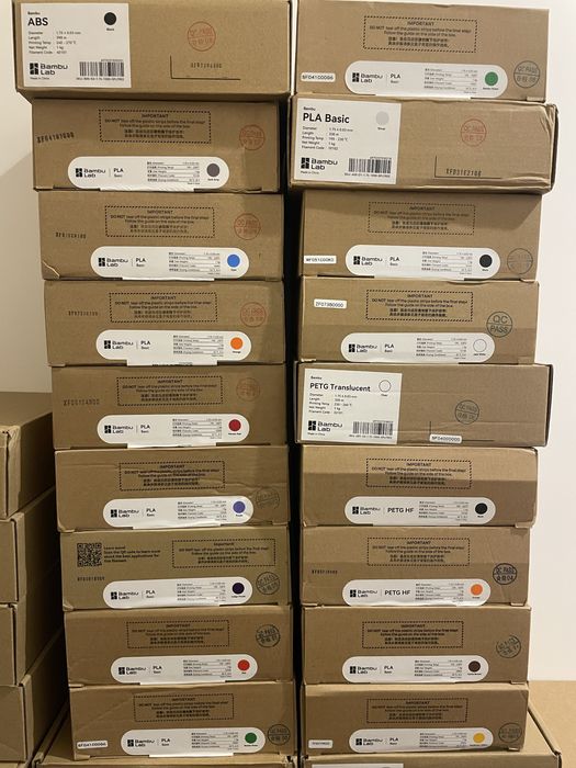 Filament PLA PETG ABS Bambulab