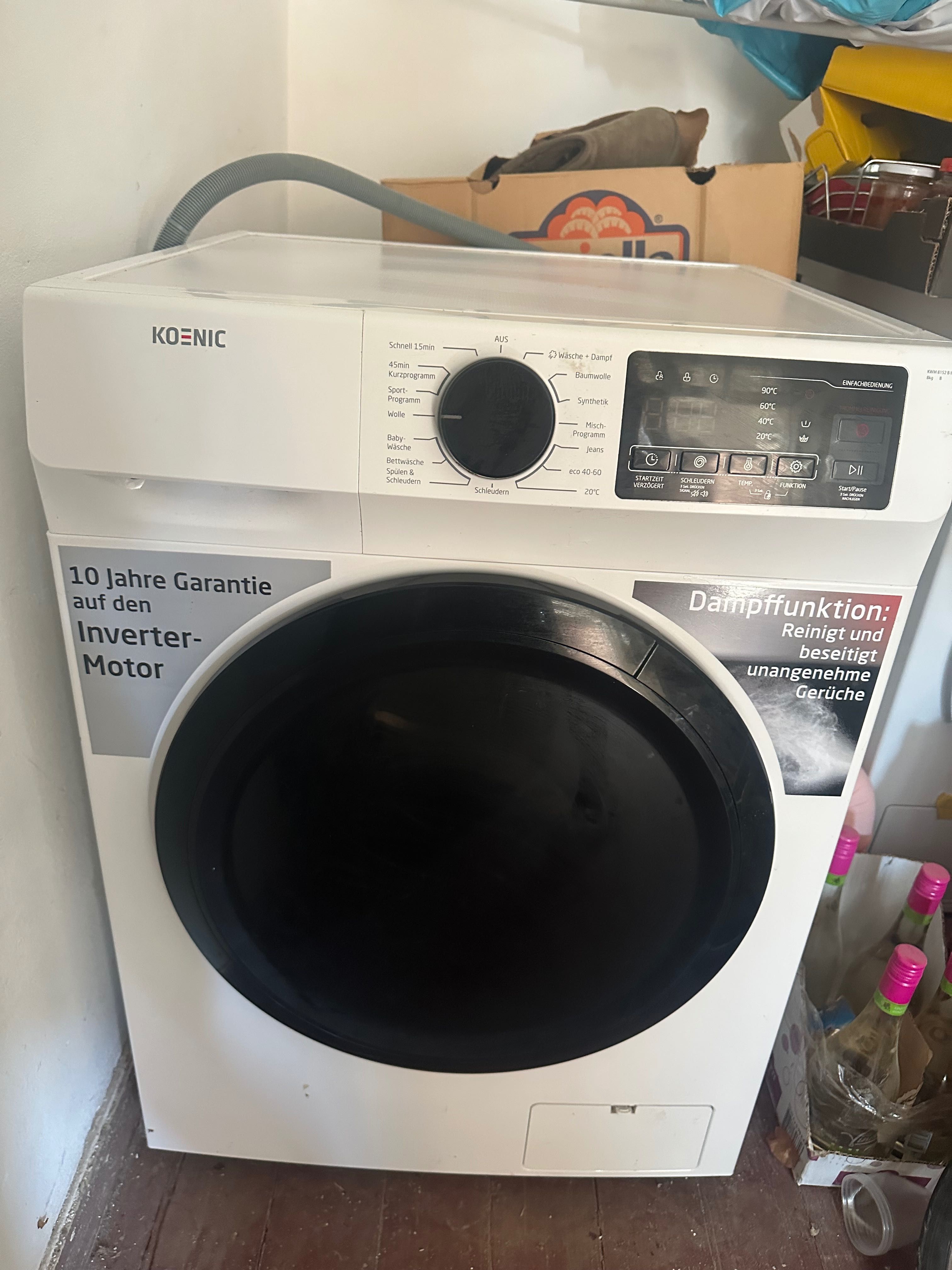 Mașină de spalat rufe koenic 8kg