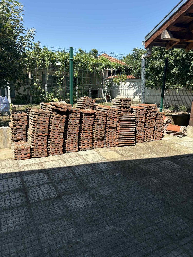 Цигли двуканални и капаци използвани