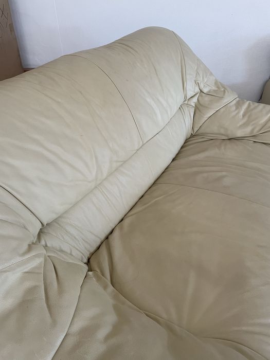 Canapele set piele naturala