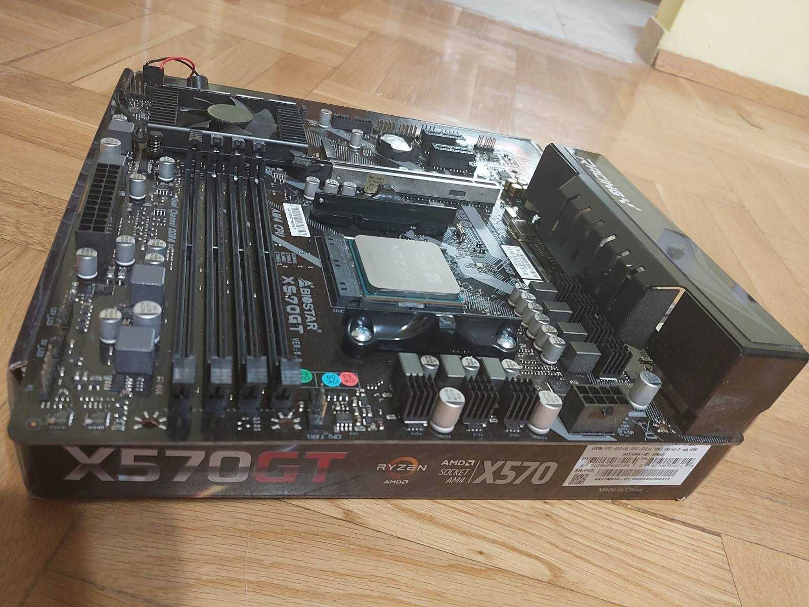 AMD Ryzen 5 5600X + Biostar X570GT Racing
